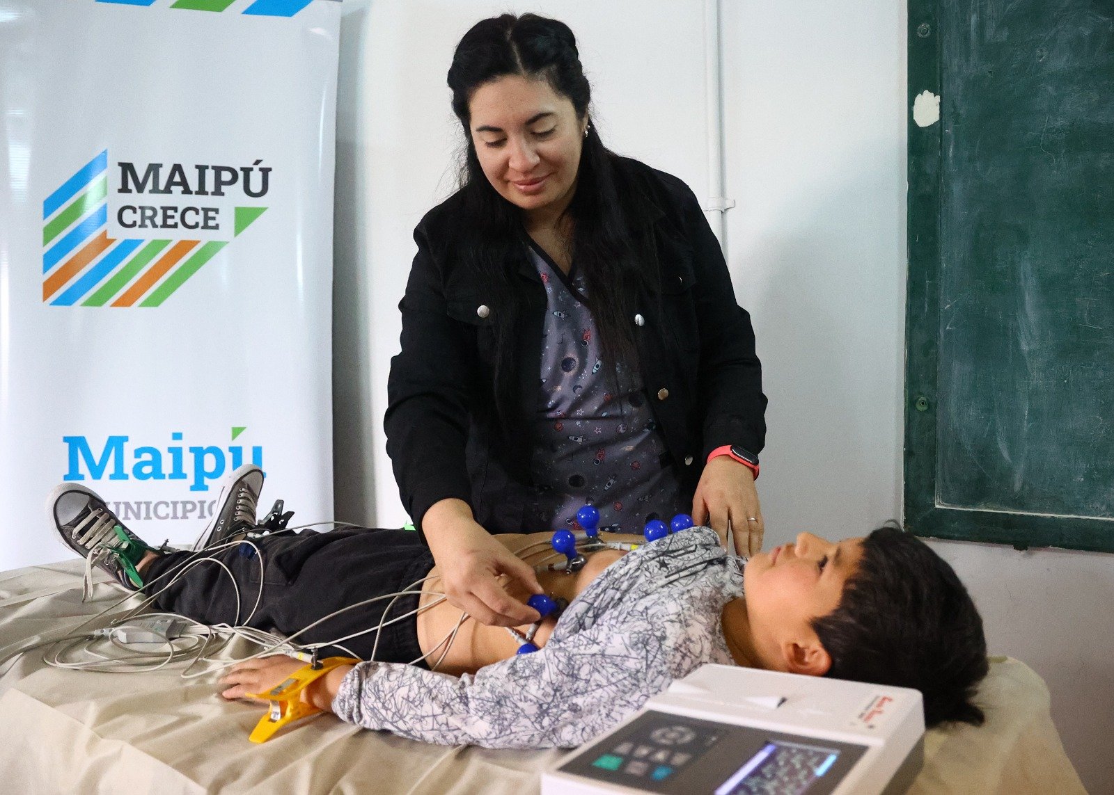 Maipú cuida la salud de sus niños durante todo el año